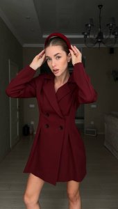 Švarko tipo suknelė